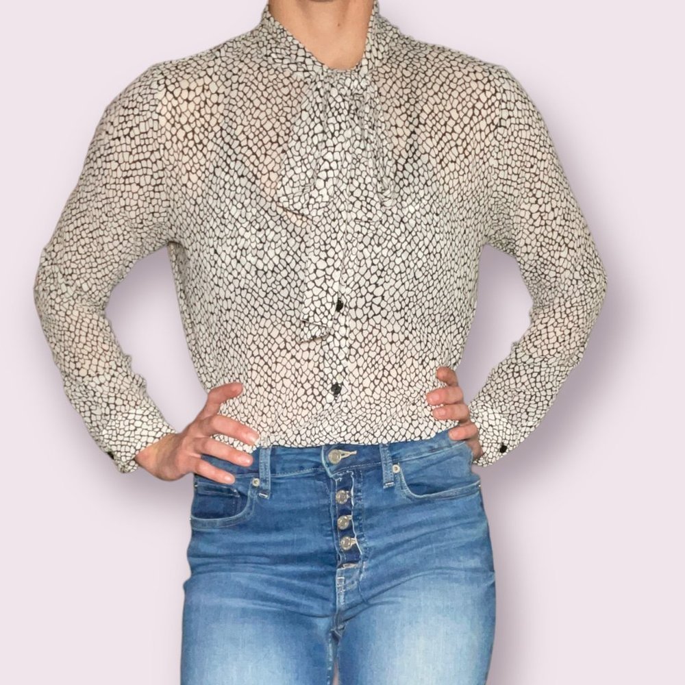 Michael Kors Bow Blouse